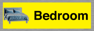 IV14261: Bedroom Dementia Friendly Yellow