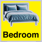 IV14261: Bedroom Dementia Friendly Yellow