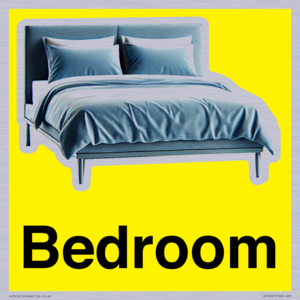 IV14261: Bedroom Dementia Friendly Yellow