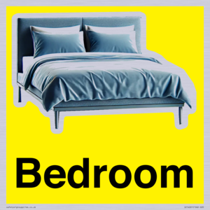 IV14261: Bedroom Dementia Friendly Yellow