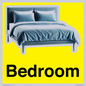 IV14261: Bedroom Dementia Friendly Yellow