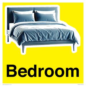 IV14261: Bedroom Dementia Friendly Yellow