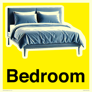 IV14261: Bedroom Dementia Friendly Yellow