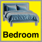 IV14261: Bedroom Dementia Friendly Yellow