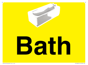 IV14266: Dementia friendly Bath yellow