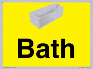 IV14266: Dementia friendly Bath yellow