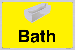IV14266: Dementia friendly Bath yellow