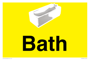 IV14266: Dementia friendly Bath yellow