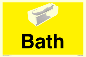 IV14266: Dementia friendly Bath yellow