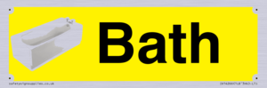 IV14266: Dementia friendly Bath yellow