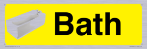 IV14266: Dementia friendly Bath yellow