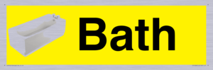 IV14266: Dementia friendly Bath yellow