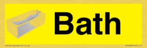 IV14266: Dementia friendly Bath yellow