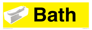 IV14266: Dementia friendly Bath yellow