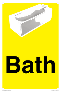 IV14266: Dementia friendly Bath yellow