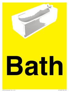 IV14266: Dementia friendly Bath yellow