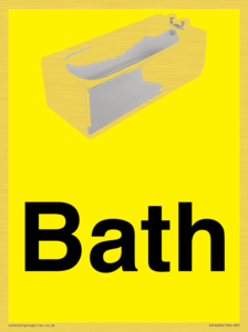 IV14266: Dementia friendly Bath yellow