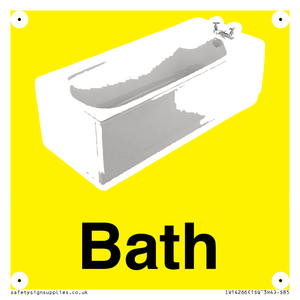 IV14266: Dementia friendly Bath yellow