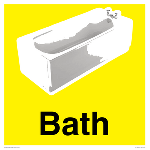 IV14266: Dementia friendly Bath yellow