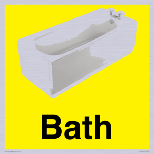 IV14266: Dementia friendly Bath yellow