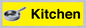 IV14270: Kitchen Dementia Friendly signs yellow