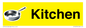 IV14274: Kitchen Dementia Sign Yellow