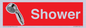 IV14282: Shower Dementia Friendly Sign Red