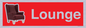 IV14286: Lounge Dementia Friendly Sign Red