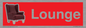 IV14286: Lounge Dementia Friendly Sign Red