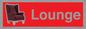 IV14286: Lounge Dementia Friendly Sign Red