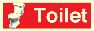 IV14288: Toilet Dementia Friendly Sign Red