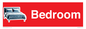 IV14290: Bedroom Dementia Sign Red