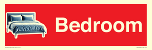 IV14290: Bedroom Dementia Sign Red