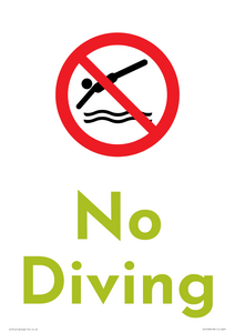 IV14730: No Diving -house brand