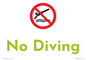 IV14730: No Diving -house brand