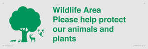 IV16905: Wildlife Area Please Help Protect our animals and plants