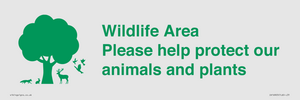 IV16905: Wildlife Area Please Help Protect our animals and plants