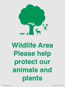 IV16905: Wildlife Area Please Help Protect our animals and plants