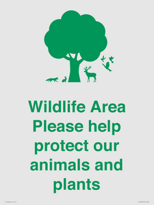 IV16905: Wildlife Area Please Help Protect our animals and plants
