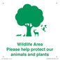 IV16905: Wildlife Area Please Help Protect our animals and plants