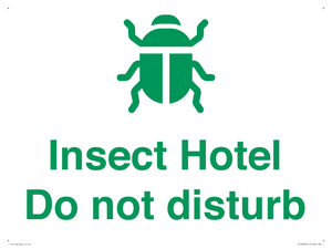 IV16909: Insect Hotel Do not disturb
