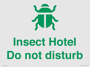 IV16909: Insect Hotel Do not disturb