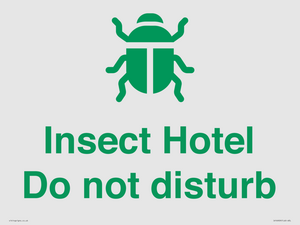 IV16909: Insect Hotel Do not disturb