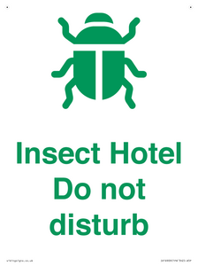 IV16909: Insect Hotel Do not disturb