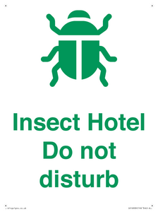 IV16909: Insect Hotel Do not disturb