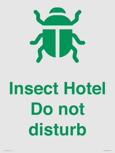 IV16909: Insect Hotel Do not disturb