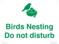 IV16913: Birds Nesting Do not disturb