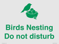IV16913: Birds Nesting Do not disturb