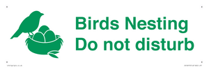 IV16913: Birds Nesting Do not disturb