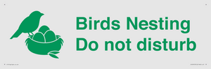 IV16913: Birds Nesting Do not disturb